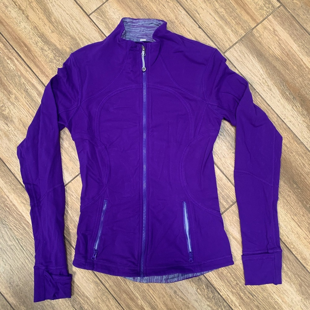 Purple lululemon Define Jacket